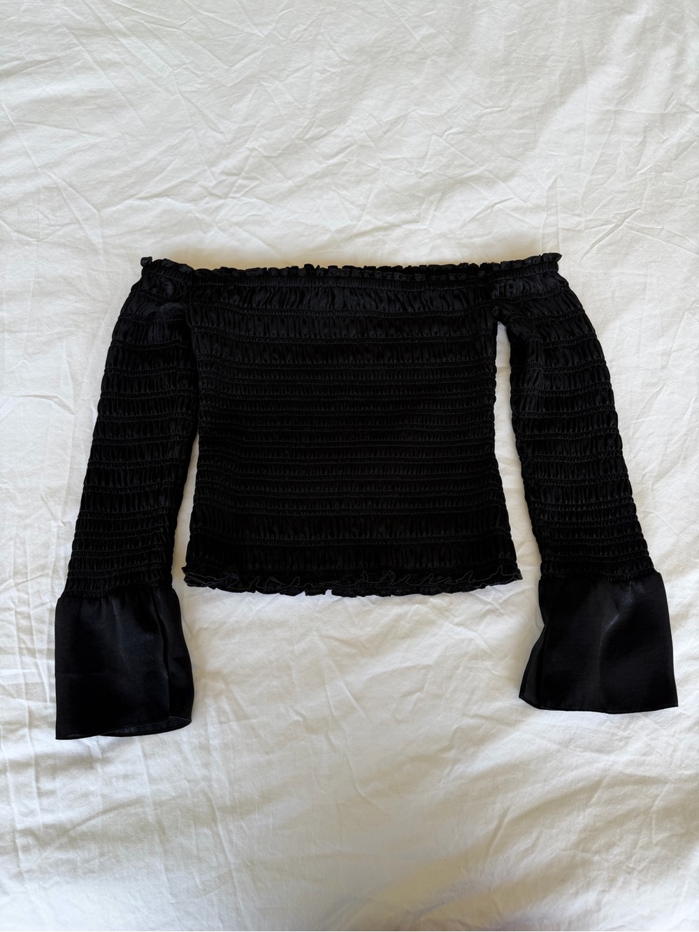 Frame Black Off Shoulder Top - Picture 4 of 4